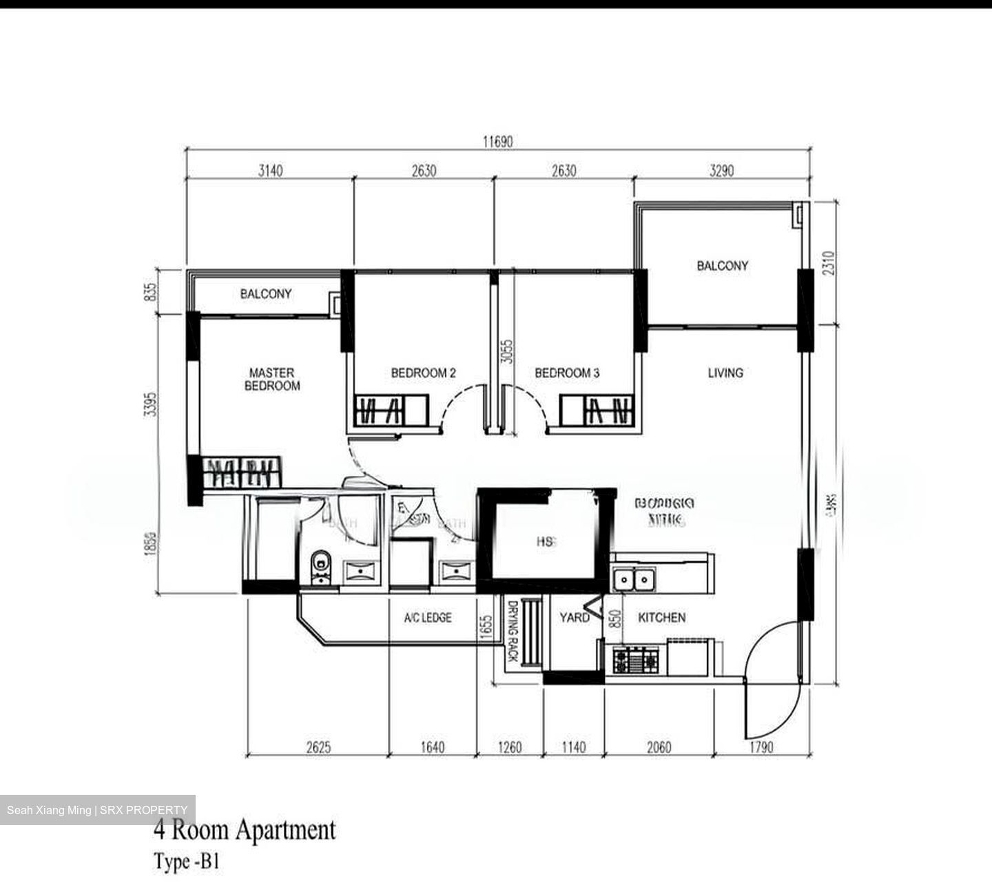 Blk 520A Centrale 8 At Tampines (Tampines), HDB 4 Rooms #527452771